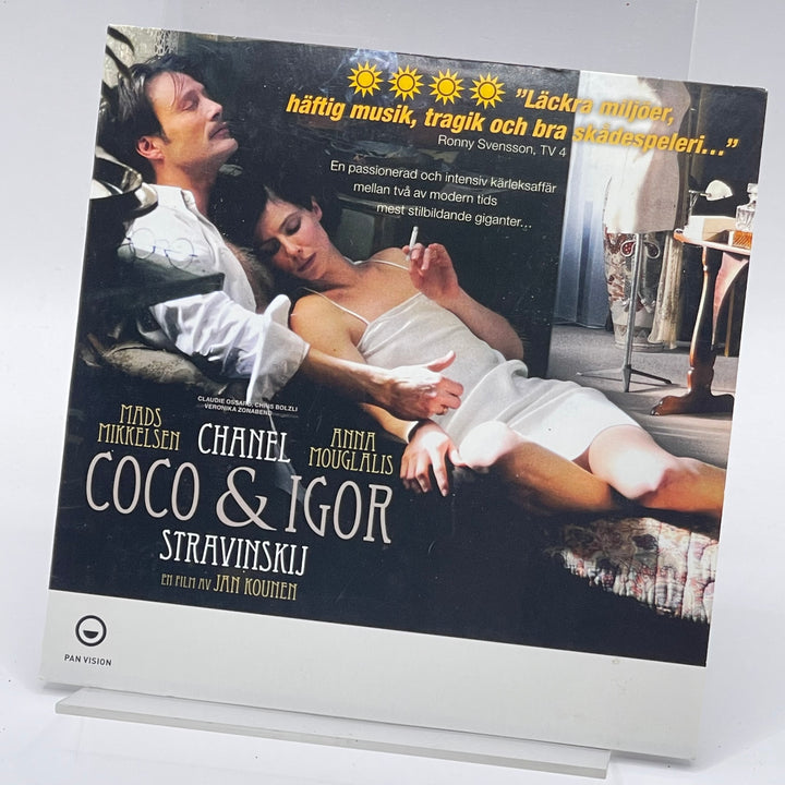 Historiskt drama DVD Coco Chanel och Igor