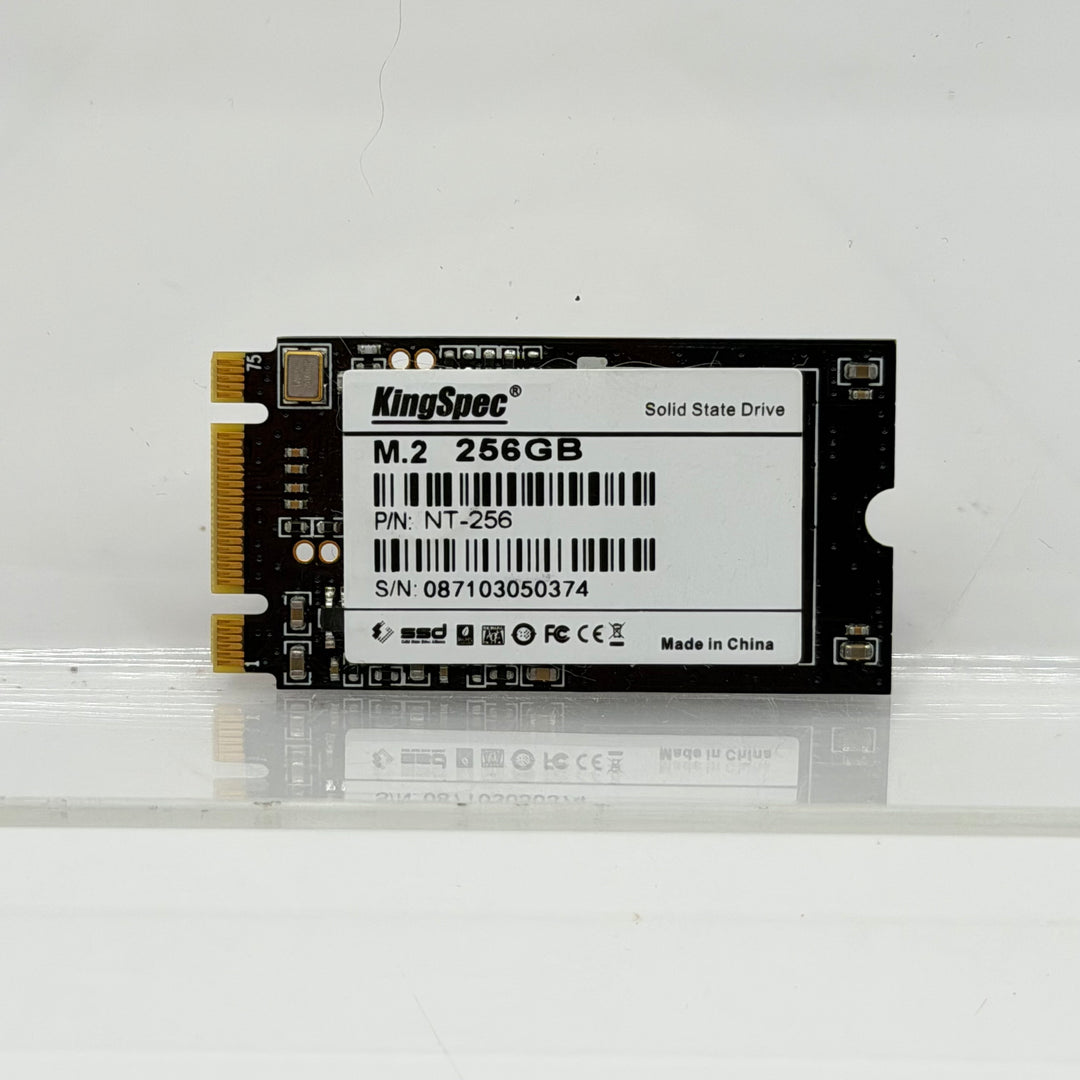 KingSpec SSD 256 GB M.2 i mycket gott skick