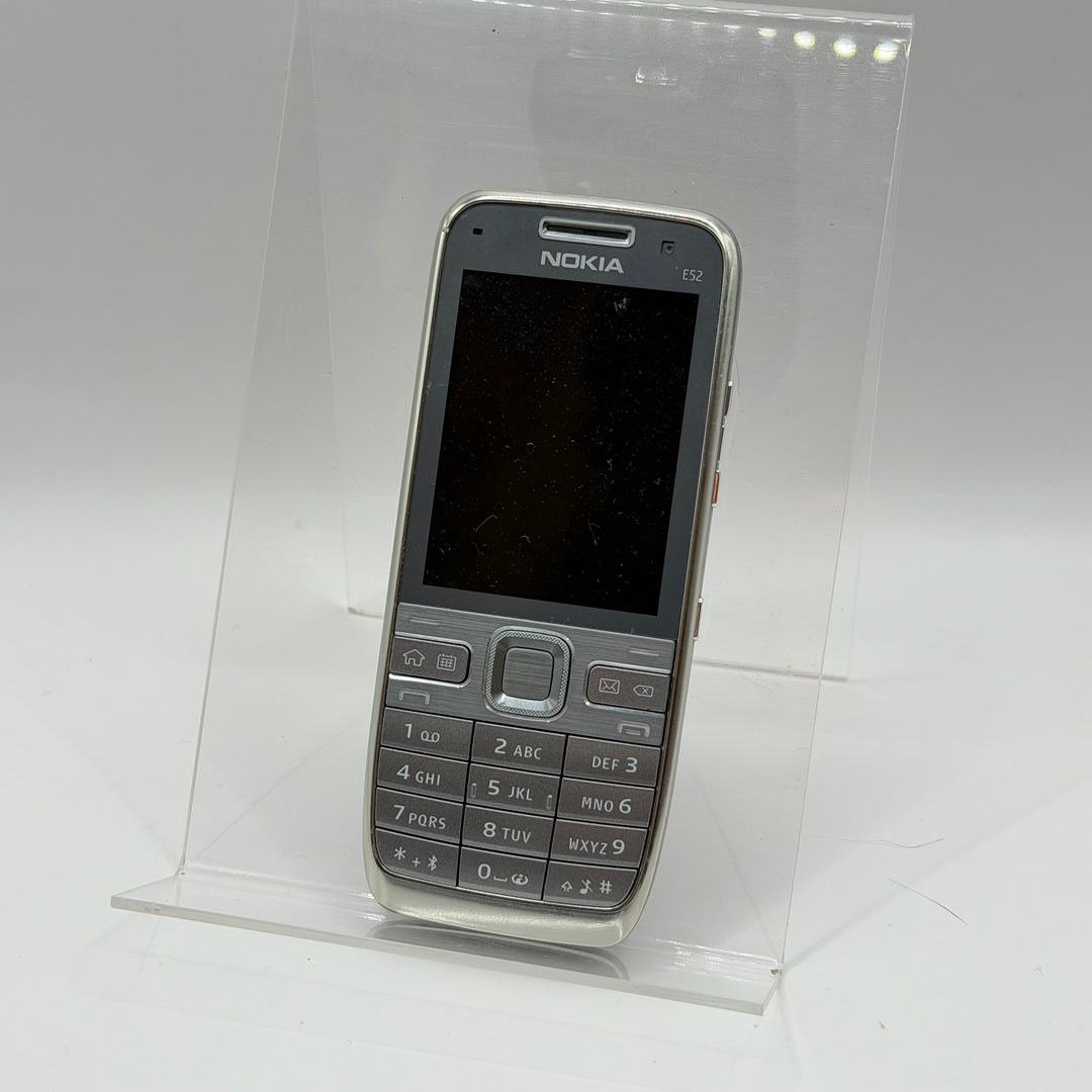 Nokia E52 Mobiltelefon i Metall