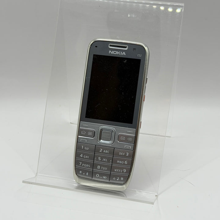 Nokia E52 Mobiltelefon i Metall