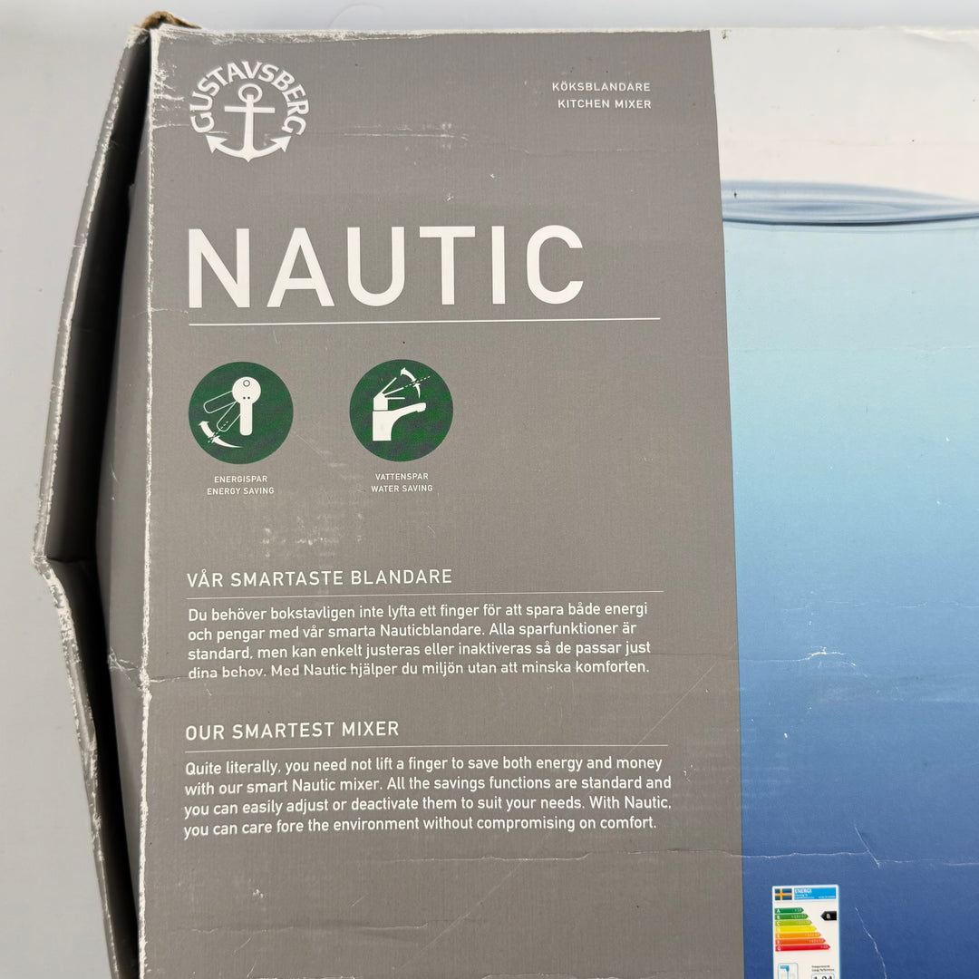 Gustavsberg Nautic köksblandare krom energisnål