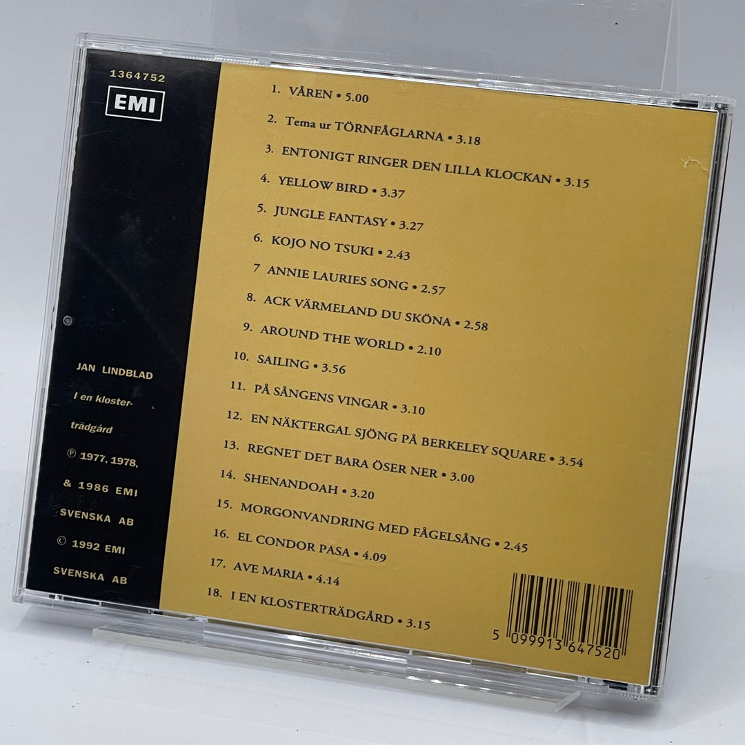 Jan Lindblad CD Klosterträdgård EMI 1990-tal