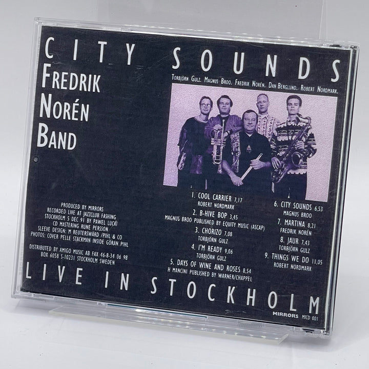 Live i Stockholm CD Fredrik Norén Band Retro