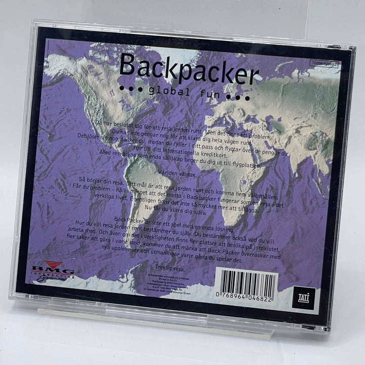 BackPacker retro datorspel av BMG Interactive
