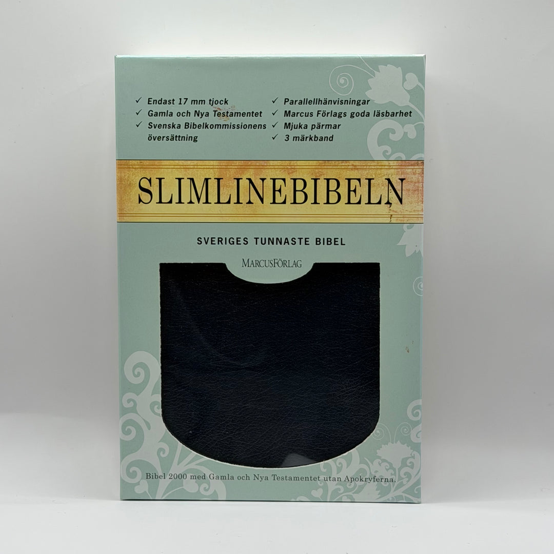 Slimlinebibel Marcus Förlag i konstläder