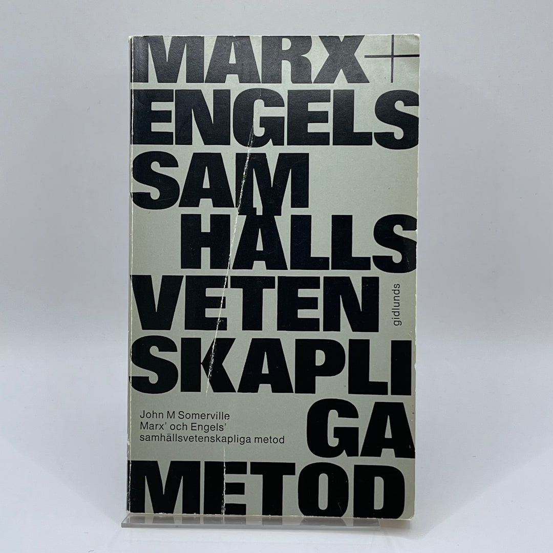 Marx och Engels samhällsmetod bok begagnad