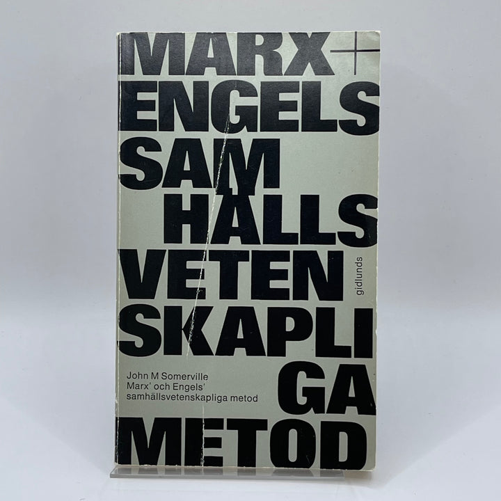 Marx och Engels samhällsmetod bok begagnad