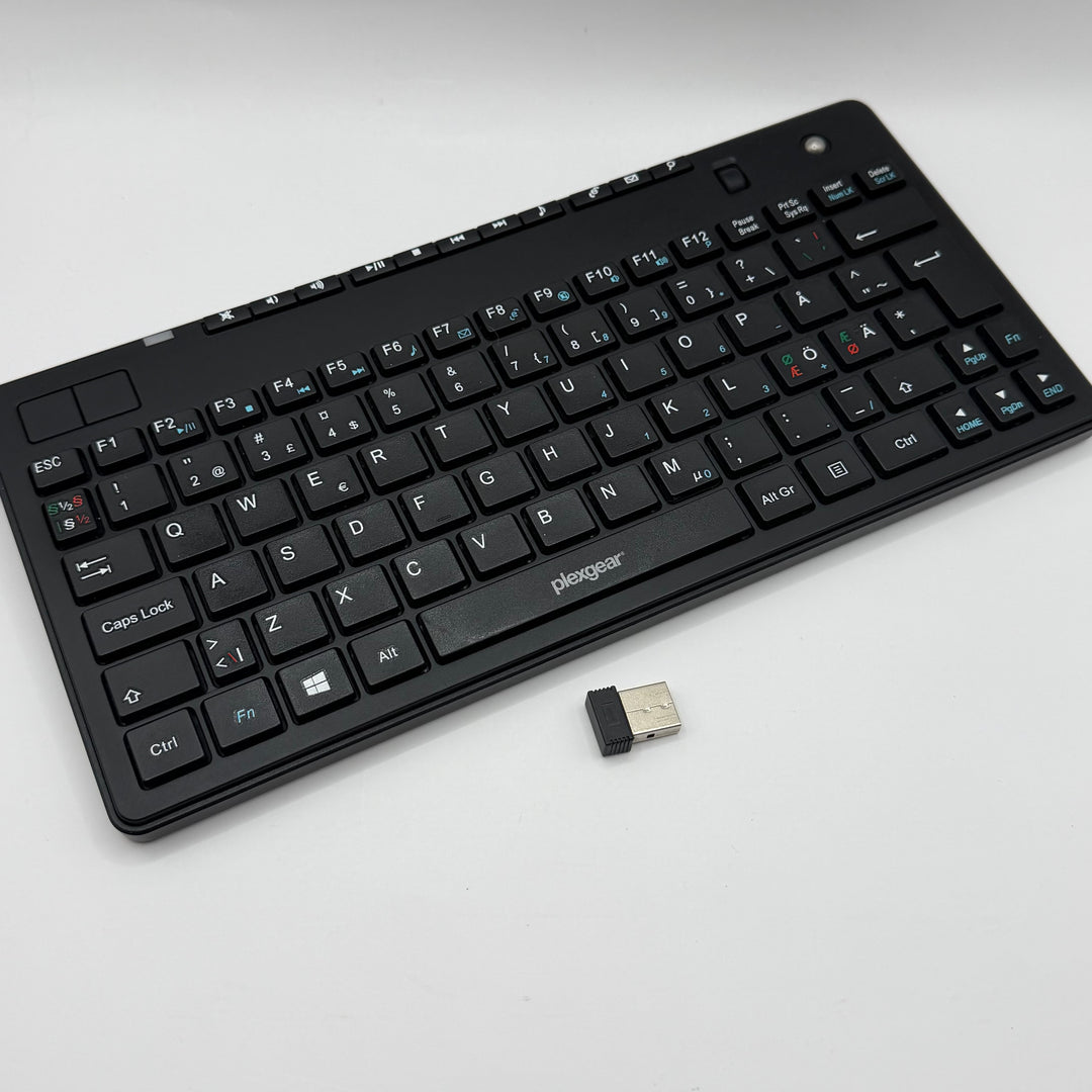 Trådlöst tangentbord Plexgear, elegant och stilrent