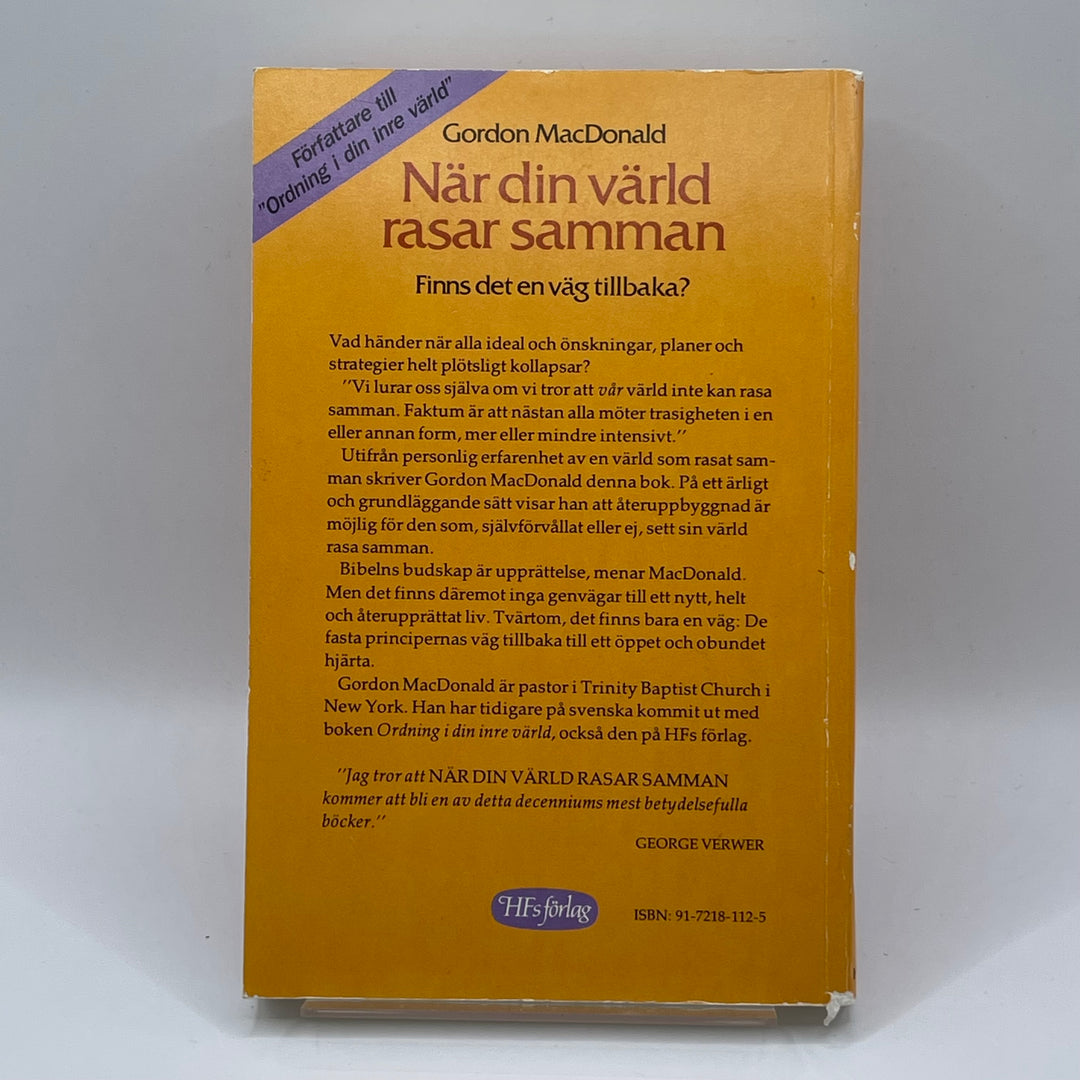 Bok av Gordon MacDonald i mycket gott skick