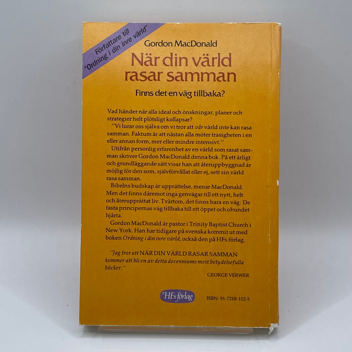Bok av Gordon MacDonald i mycket gott skick