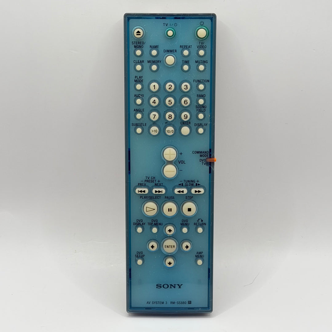 Sony RM-S580 fjärrkontroll i plast