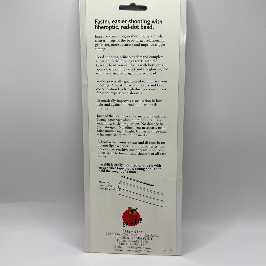 EasyHit Fiberoptiskt Rödpunktsikte för Hagelgevär Nytt