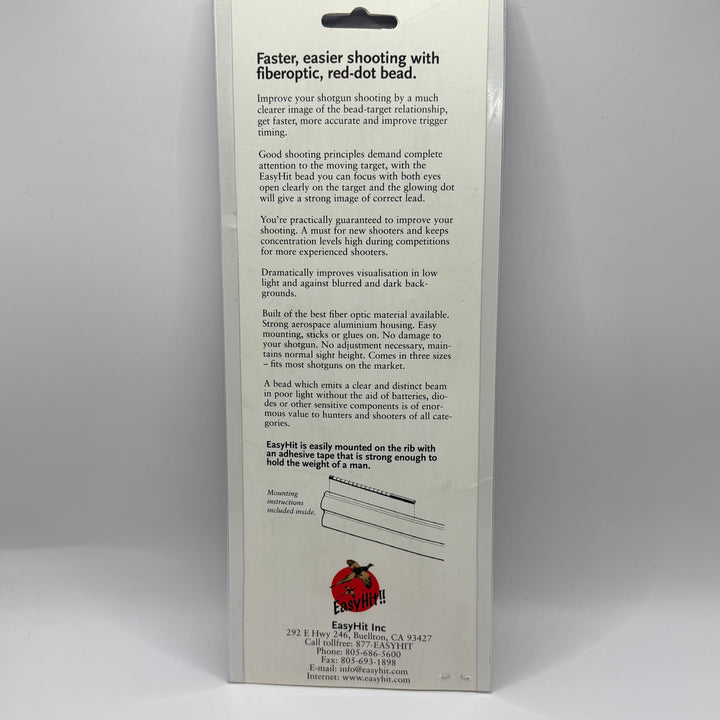 EasyHit Fiberoptiskt Rödpunktsikte för Hagelgevär Nytt