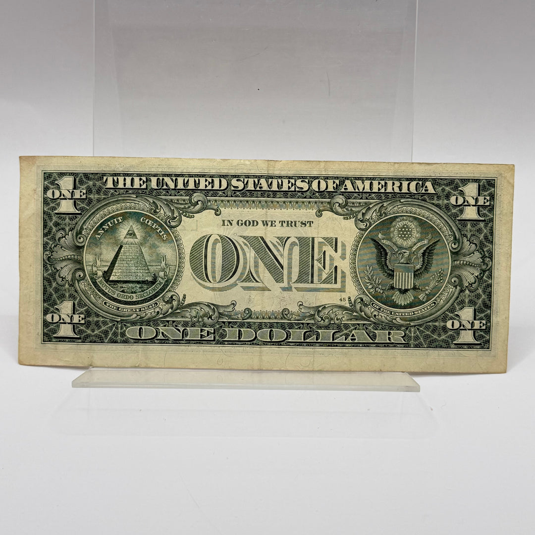 Autentisk amerikansk dollarsedel 2009 för samlare