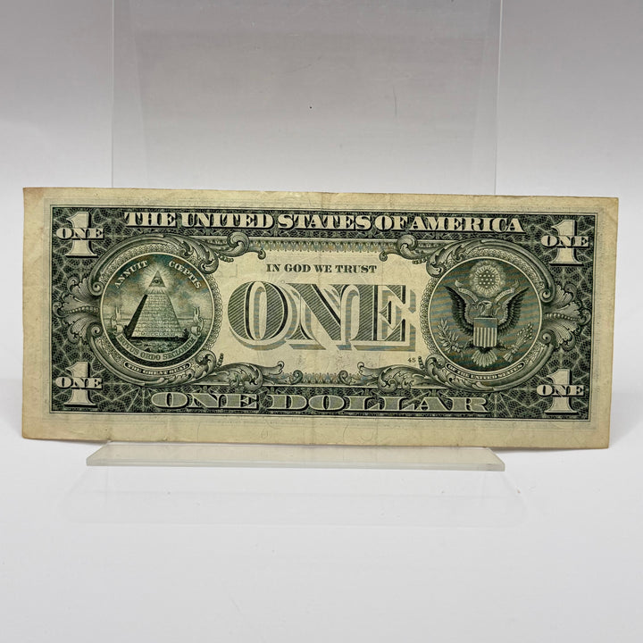 Autentisk amerikansk dollarsedel 2009 för samlare