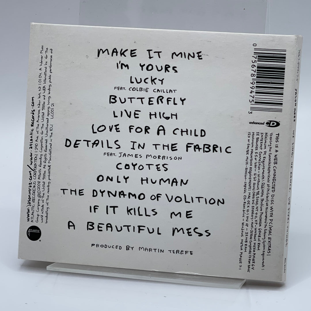 Jason Mraz album CD med akustisk pop