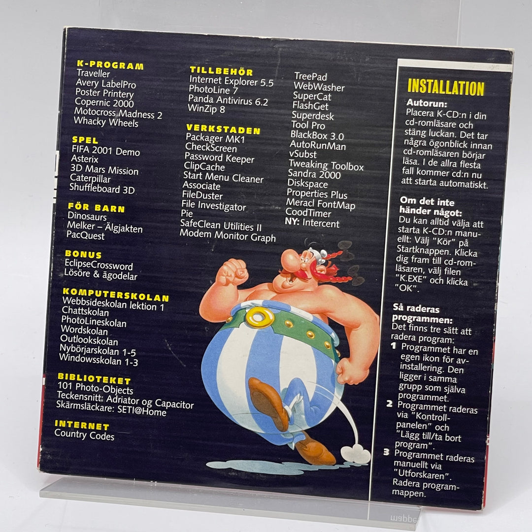 Retro K1 2001 CD med Spel och Program