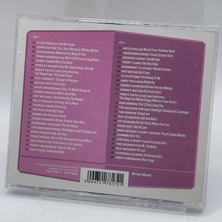 Sentimental Journey 50-tal Dubbel-CD Retro Musik