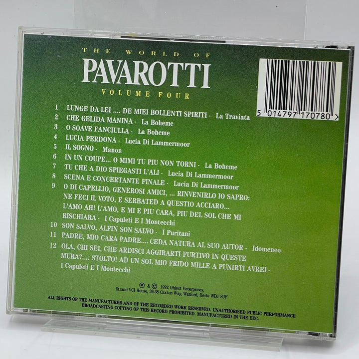 Pavarotti CD Volym 4 Retro Klassiker