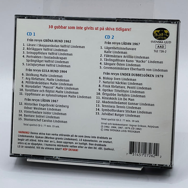 Klassisk dubbel-CD Lindeman 30 år retro