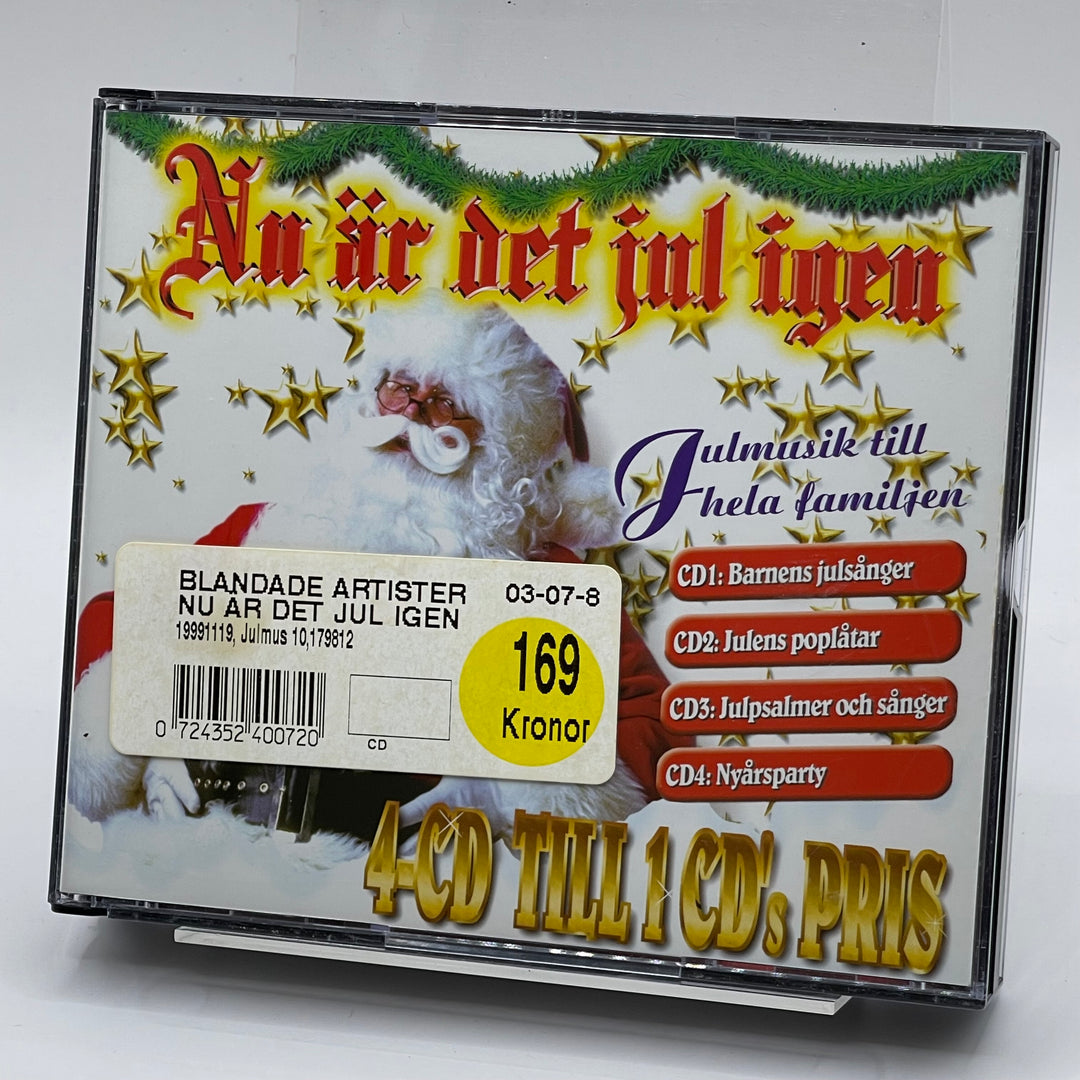 Retro Julmusik 4-CD Samling EMI Svenska