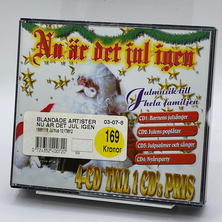 Retro Julmusik 4-CD Samling EMI Svenska
