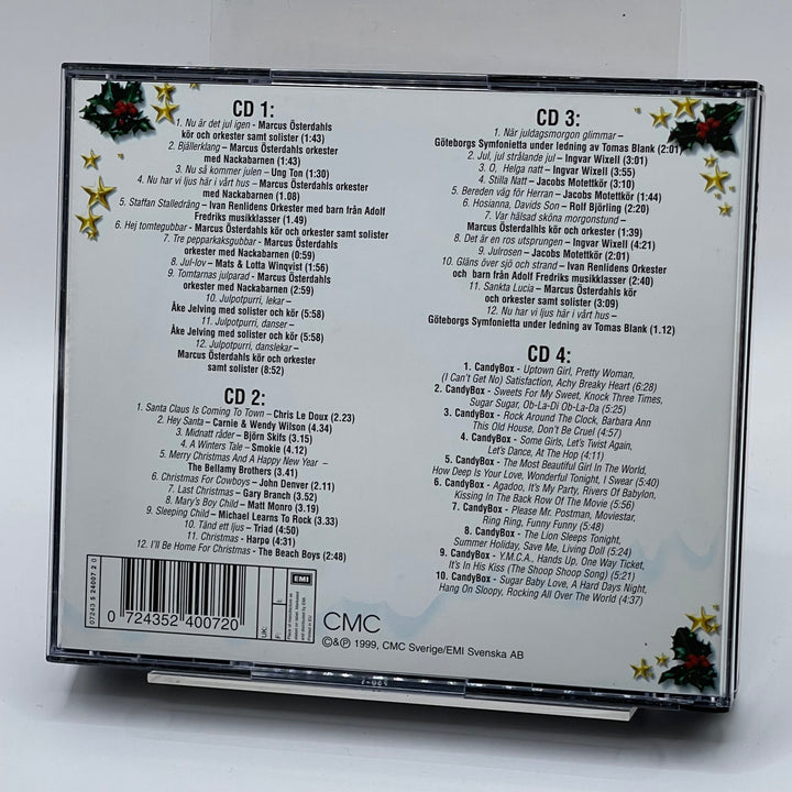 Retro Julmusik 4-CD Samling EMI Svenska