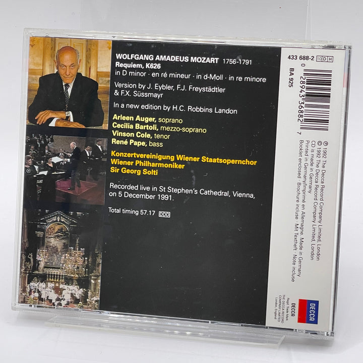 Mozarts Requiem CD Decca Retro 1991
