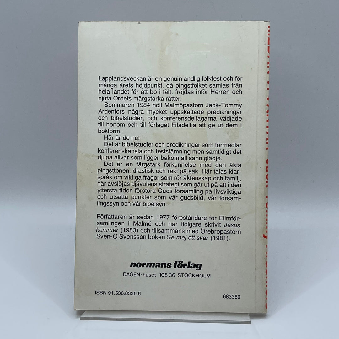 Medan vi väntar bok 1984 Normans Förlag
