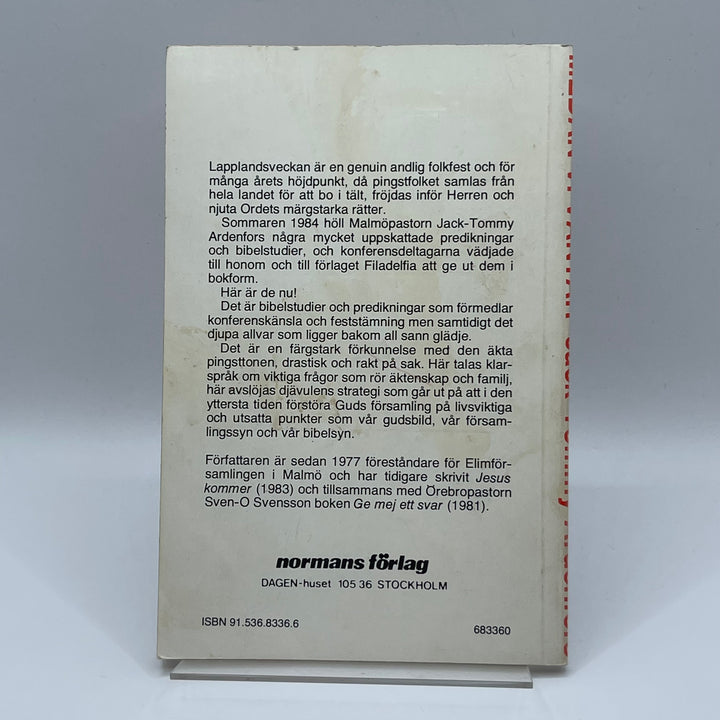 Medan vi väntar bok 1984 Normans Förlag