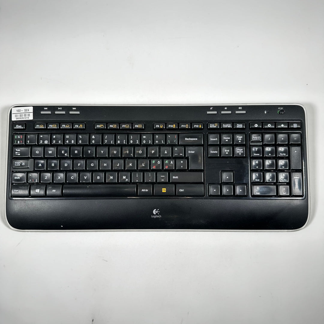 Logitech svart trådad tangentbord - Homy Secondhand Online