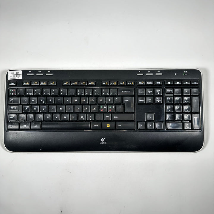 Logitech svart trådad tangentbord - Homy Secondhand Online