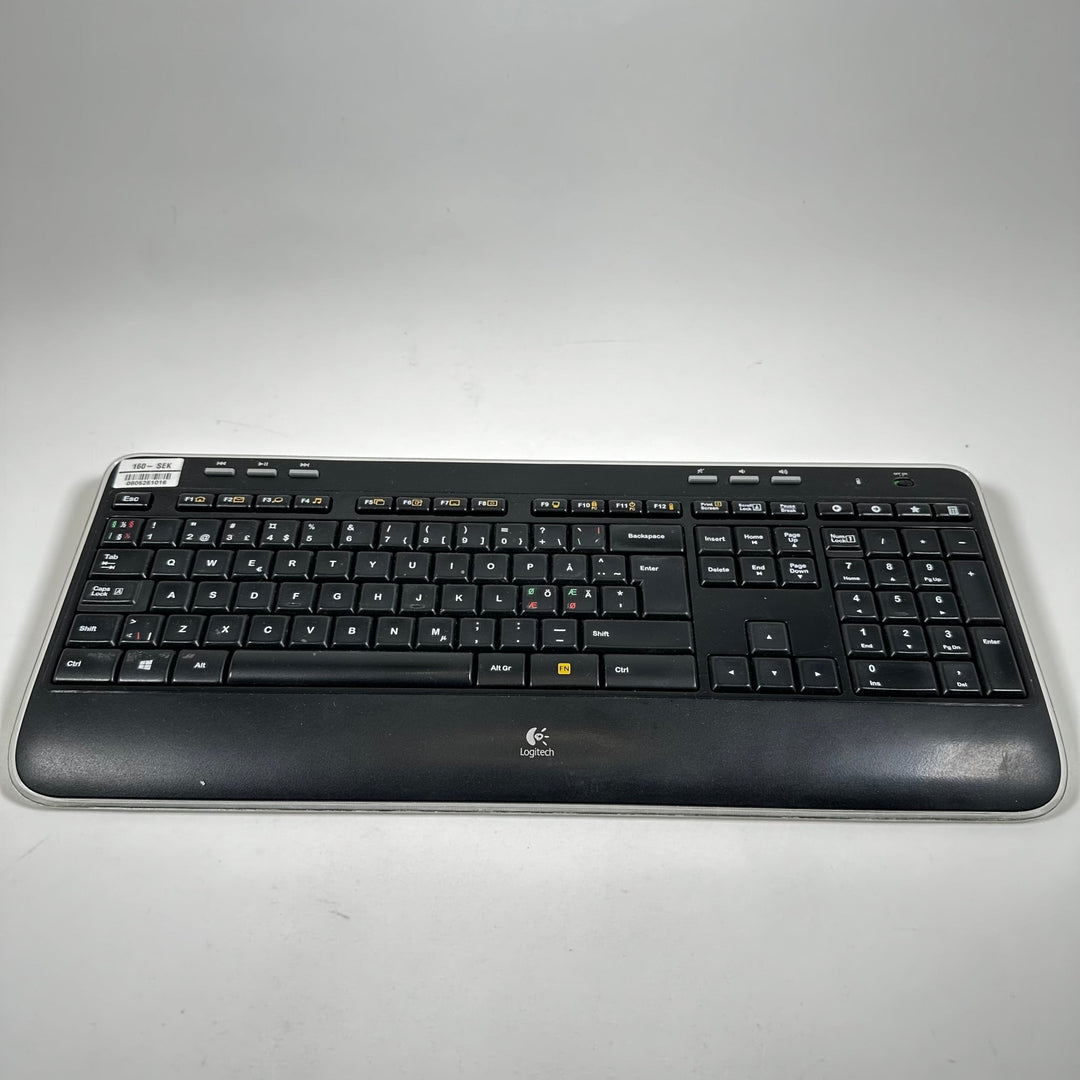 Logitech svart trådad tangentbord - Homy Secondhand Online