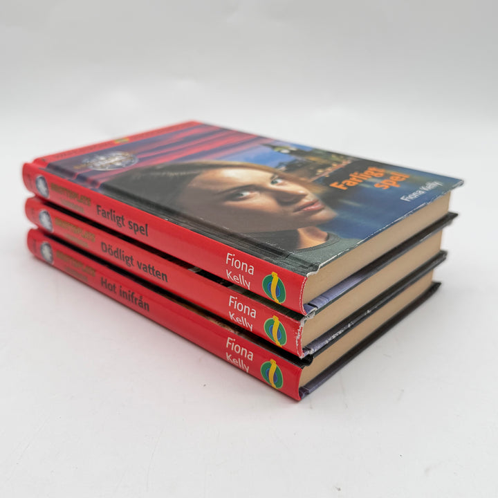 Bokpaket ungdomsdeckare Brottsplats London B Wahlströms