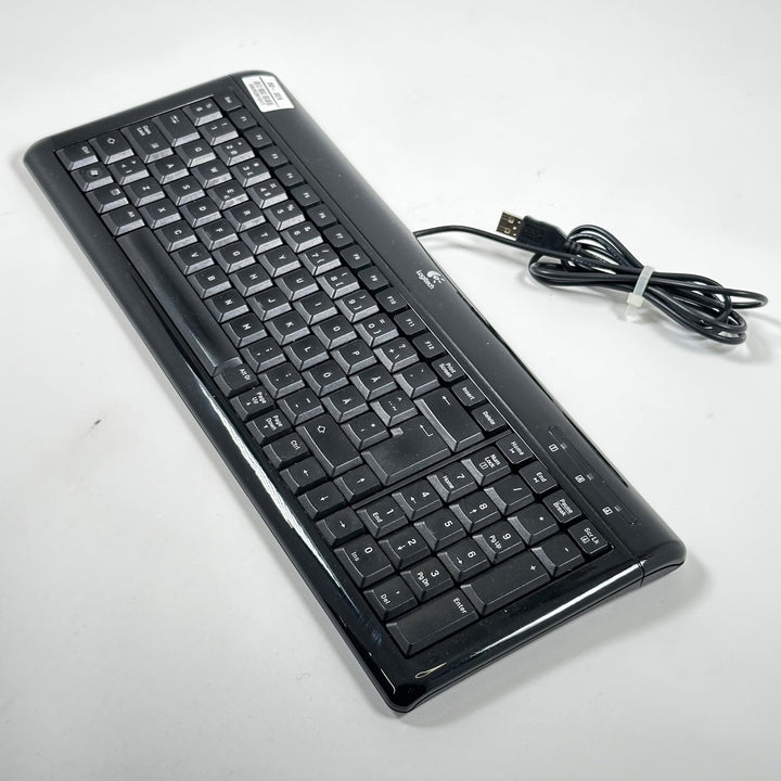 Svart Logitech USB - tangentbord K120 - Homy Secondhand Online
