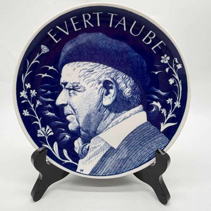 Rörstrand Retro Samlartallrik Evert Taube Porslin