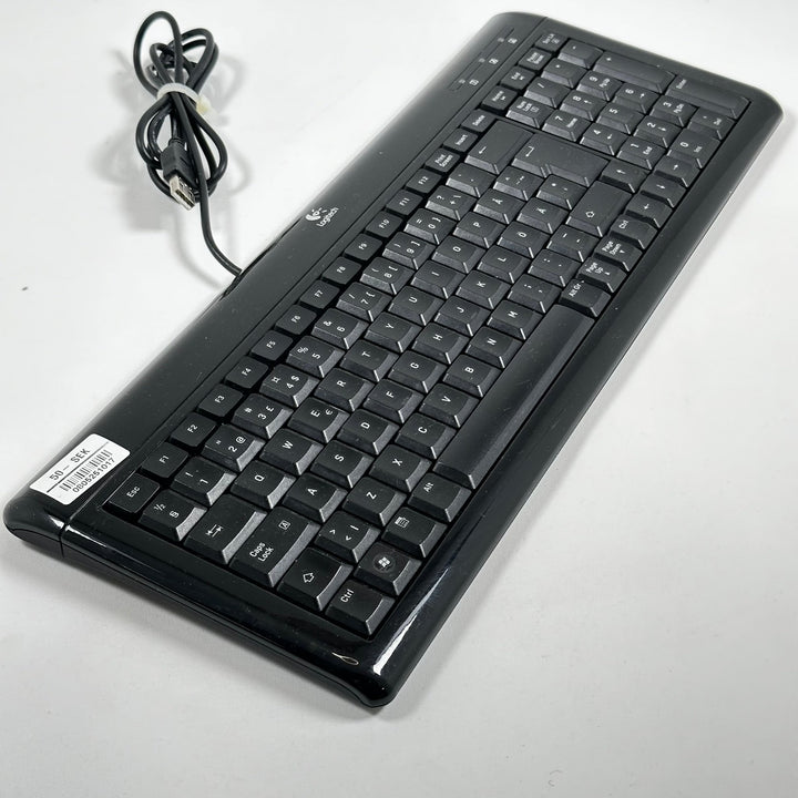 Svart Logitech USB - tangentbord K120 - Homy Secondhand Online