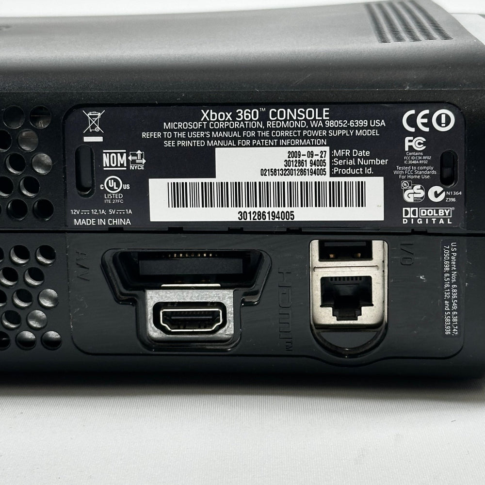 Xbox 360 konsol klassisk svart - Homy Secondhand Online
