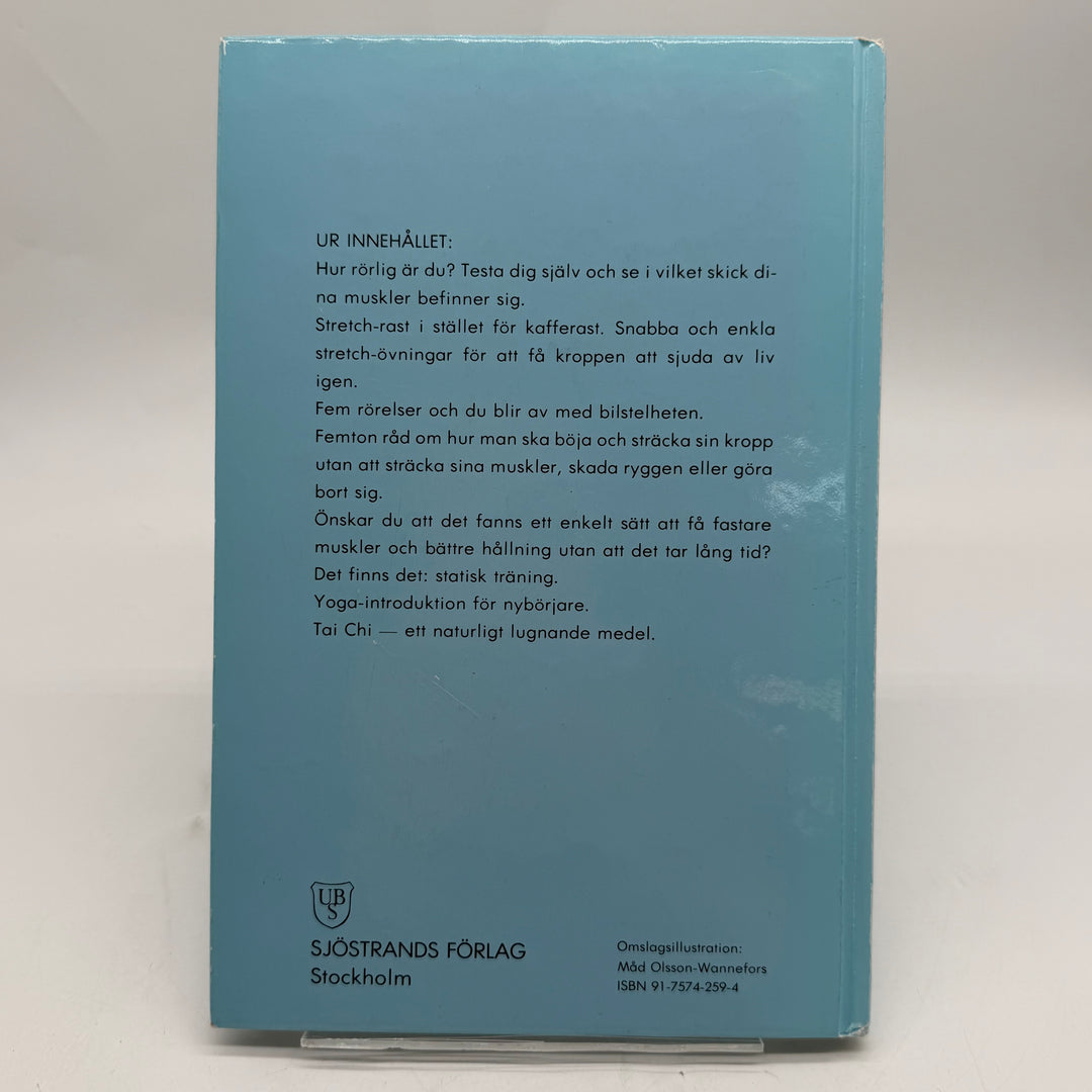 Rör dig träningsbok retro Sjöstrands förlag