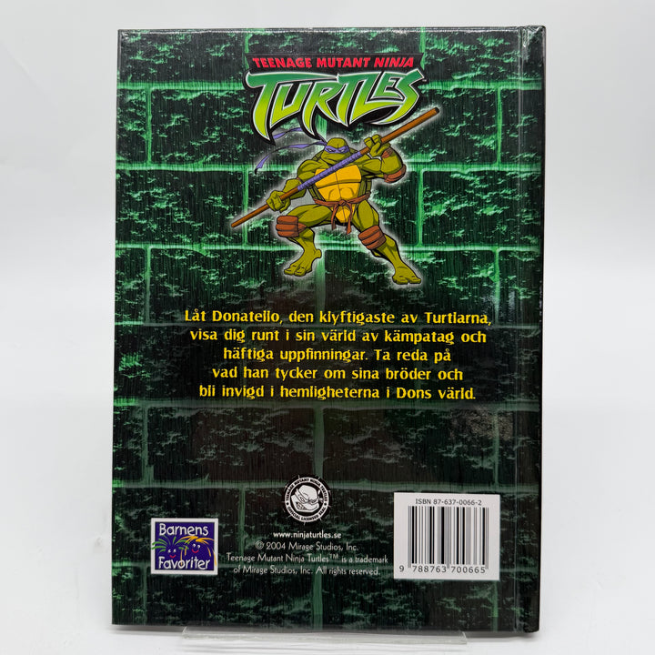 Retro barnbok Donatello Teenage Mutant Ninja Turtles