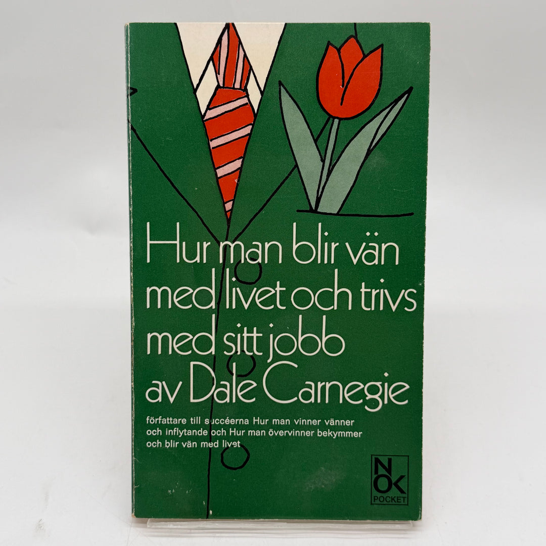 Retro pocketbok Dale Carnegie personlig utveckling