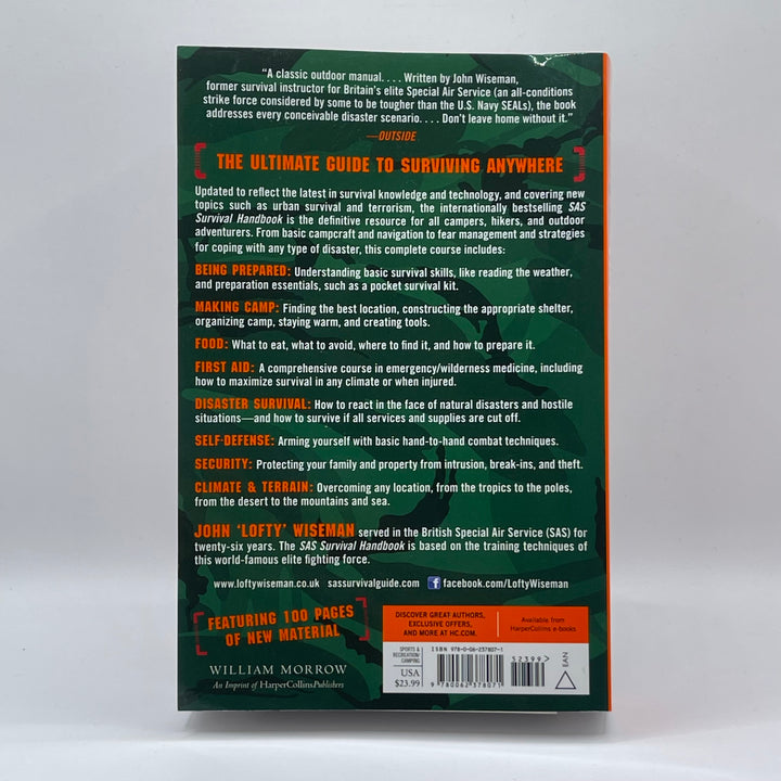 SAS Survival Handbook Avancerade Överlevnadstekniker Bok