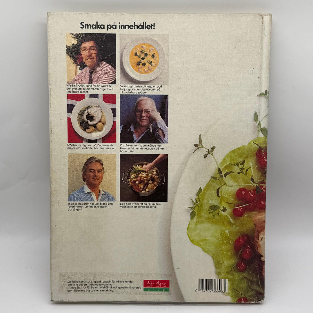 Smaka Matboken retro kokbok från Åhléns
