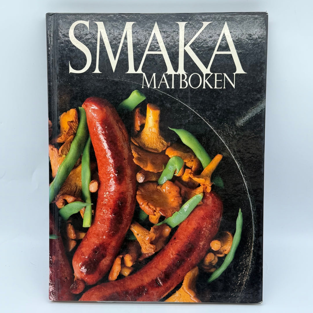 Smaka Matboken retro kokbok Åhléns inbunden