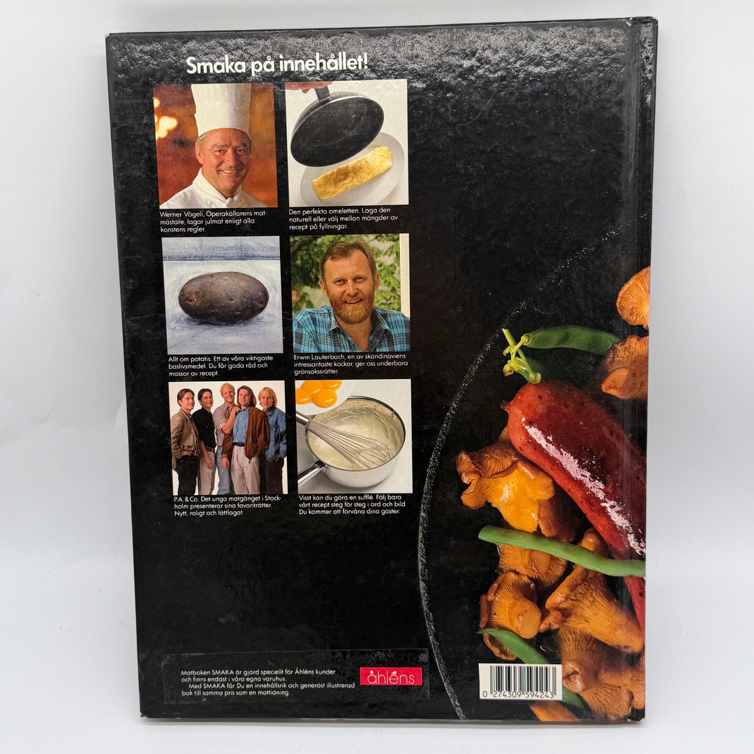 Smaka Matboken retro kokbok Åhléns inbunden