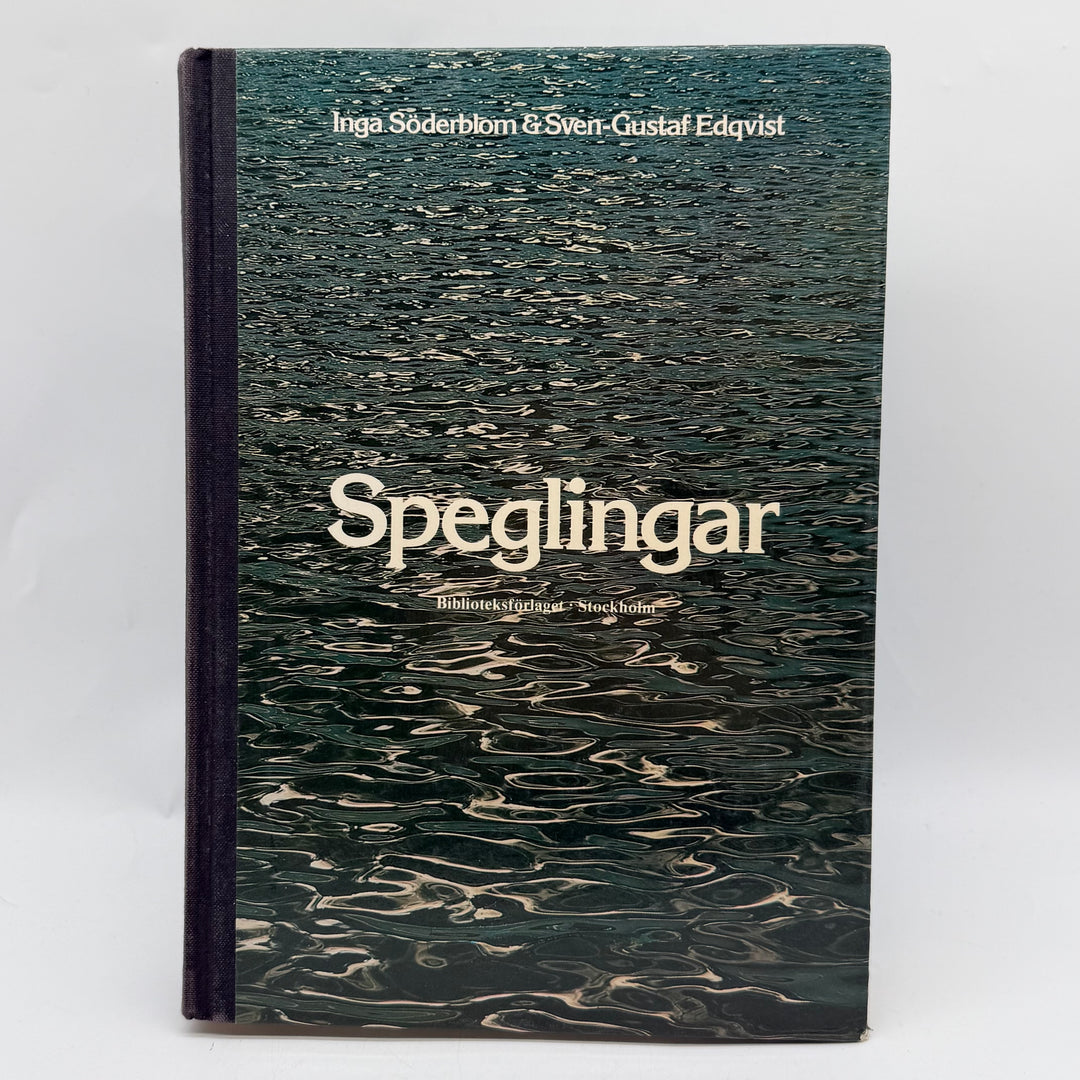 Speglingar klassisk antologi retro kurslitteratur bok