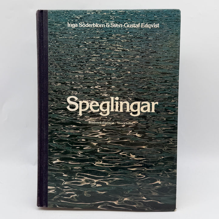 Speglingar klassisk antologi retro kurslitteratur bok