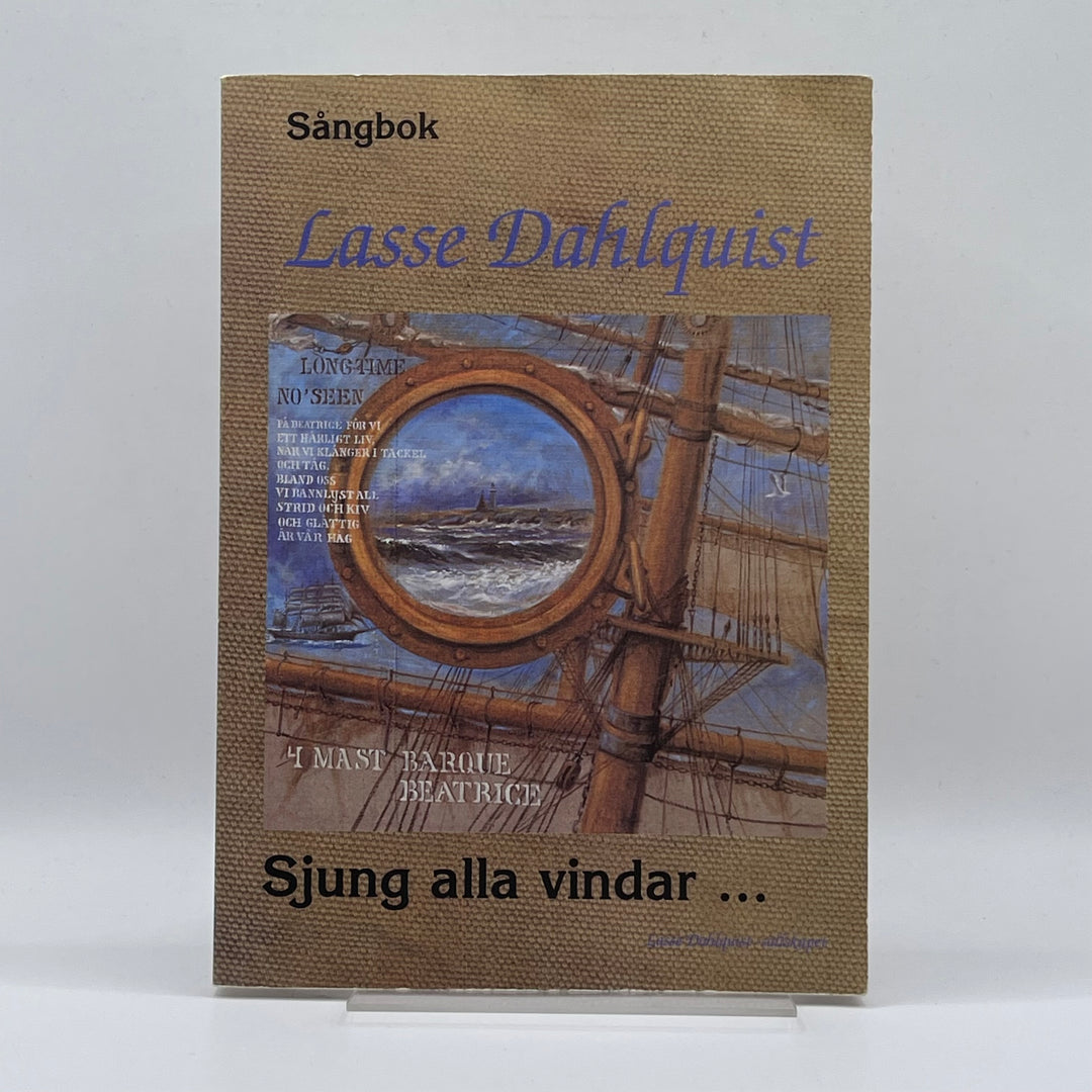 Retrosångbok av Lasse Dahlquist i gott skick