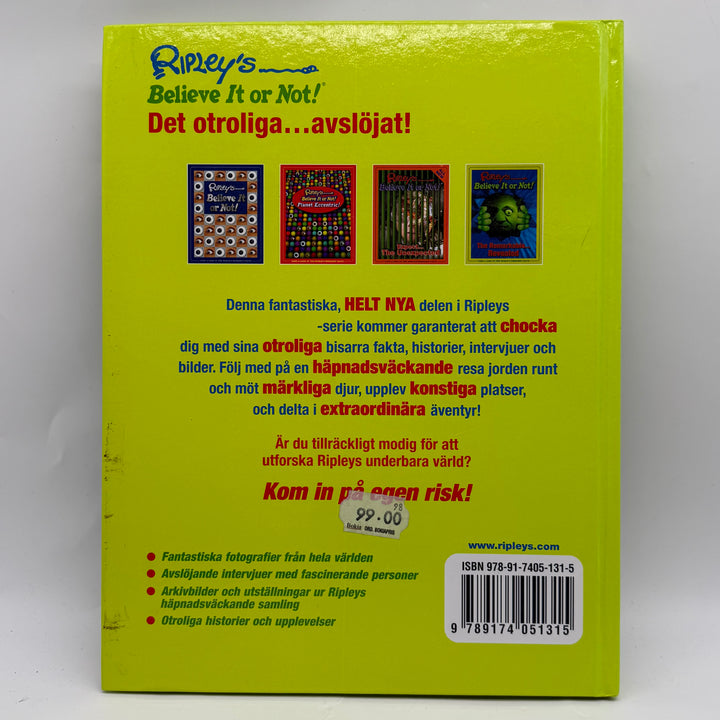 Ripley faktabok Det otroliga avslöjat inbunden