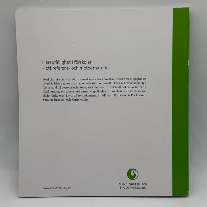 Flerspråkighet i förskolan pedagogisk bok begagnad